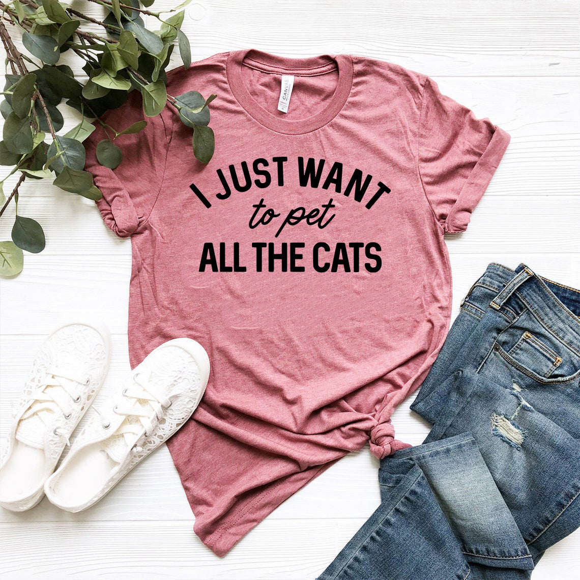 I Just Want To Pet All The Cats T-Shirt
